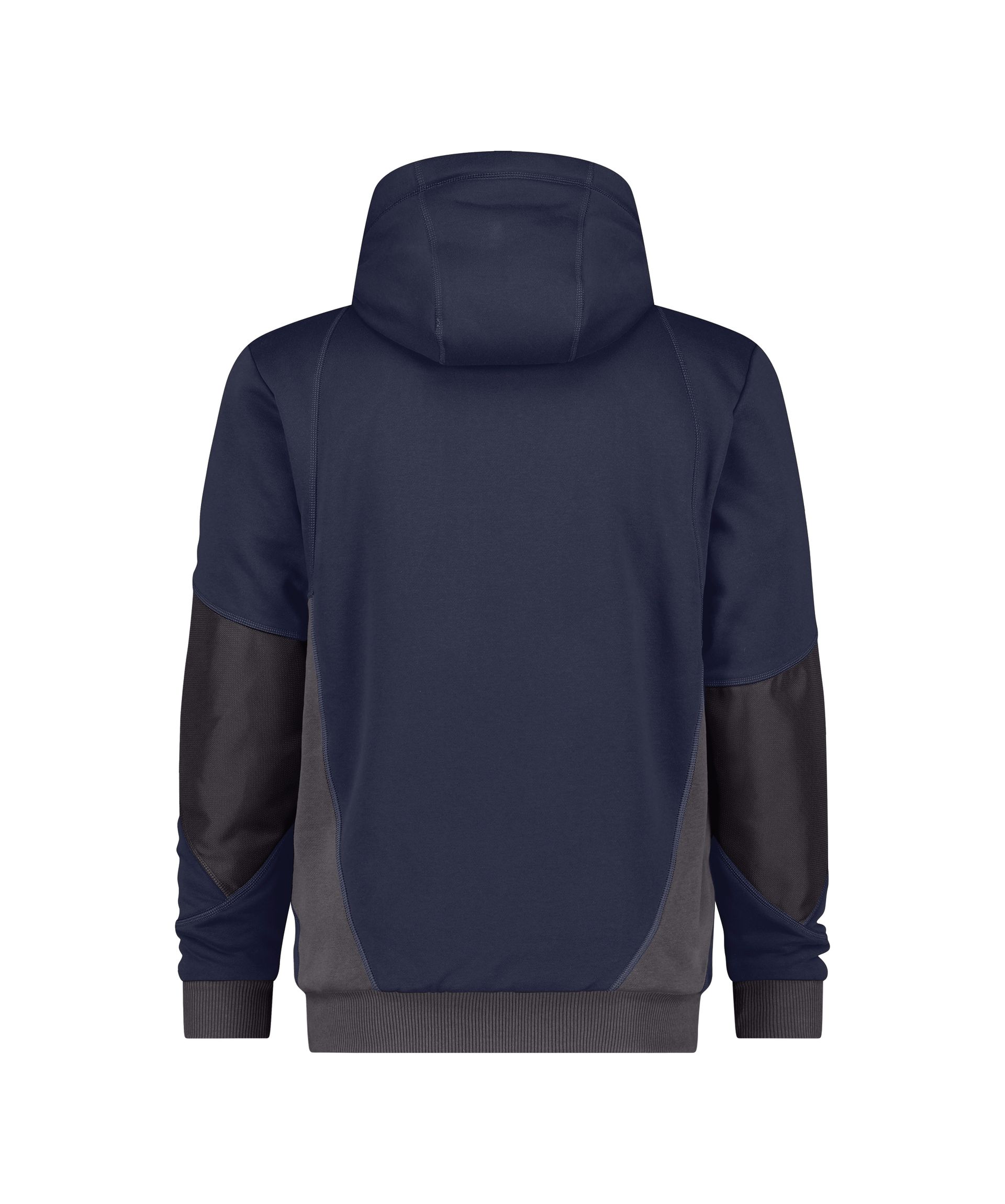DASSY® Pulse - Sweatshirt-Jacke - nachtblau/anthrazitgrau, Gr. M
