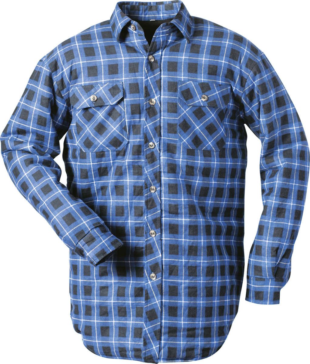Thermohemd, gef.,Gr. 2XL,blau-kariert