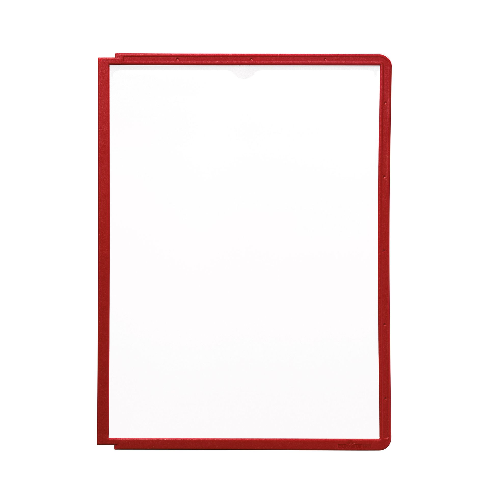 Sichttafel SHERPA Panel DIN A4 PP rot