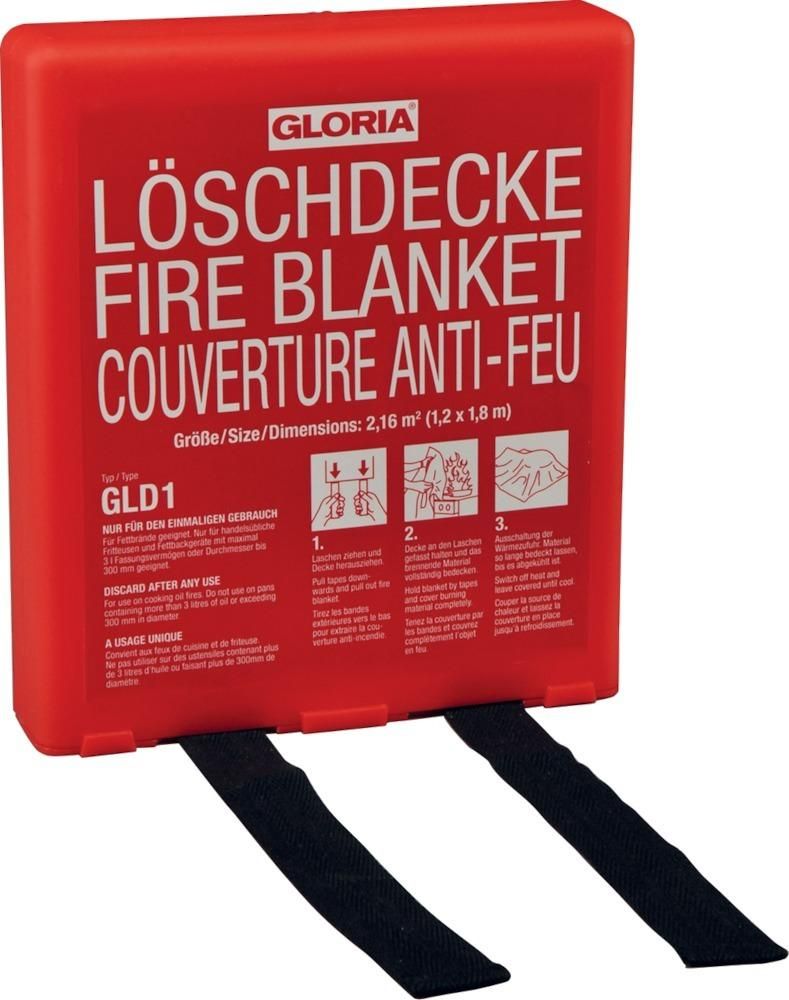 Löschdecke GLD 1 B1200xT1800 mm inkl. Box