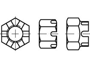 DIN 935 -1 10 M 24 S