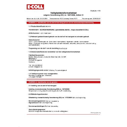 Schraubensicherung 50g mittelf.-hochviskos kennzeichnungsfrei E-COLL