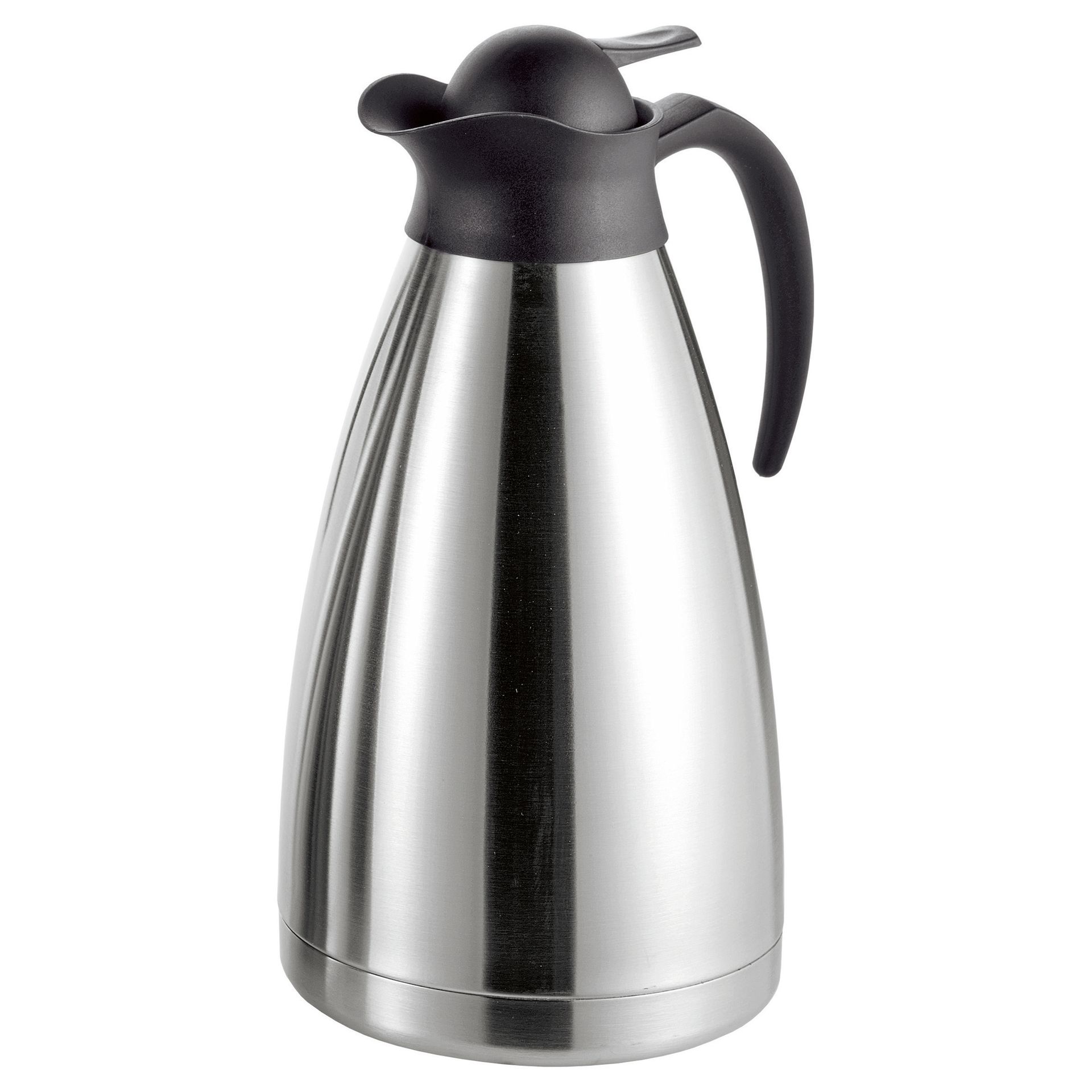 Isolierkanne THERMOART 1,5l Edelstahl silber