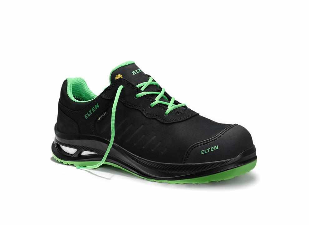 Sicherheitshalbschuh STEWART XXG Pro GTX black-green Low ESD S3 HI CI, Gr. 42