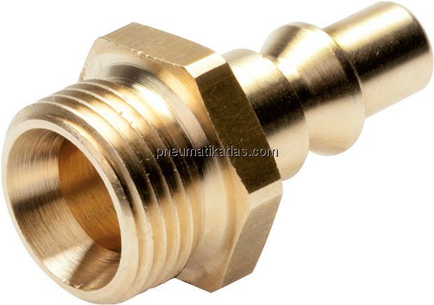 Kupplungsstecker (ARO/ORION) G 1/8"(AG), Messing