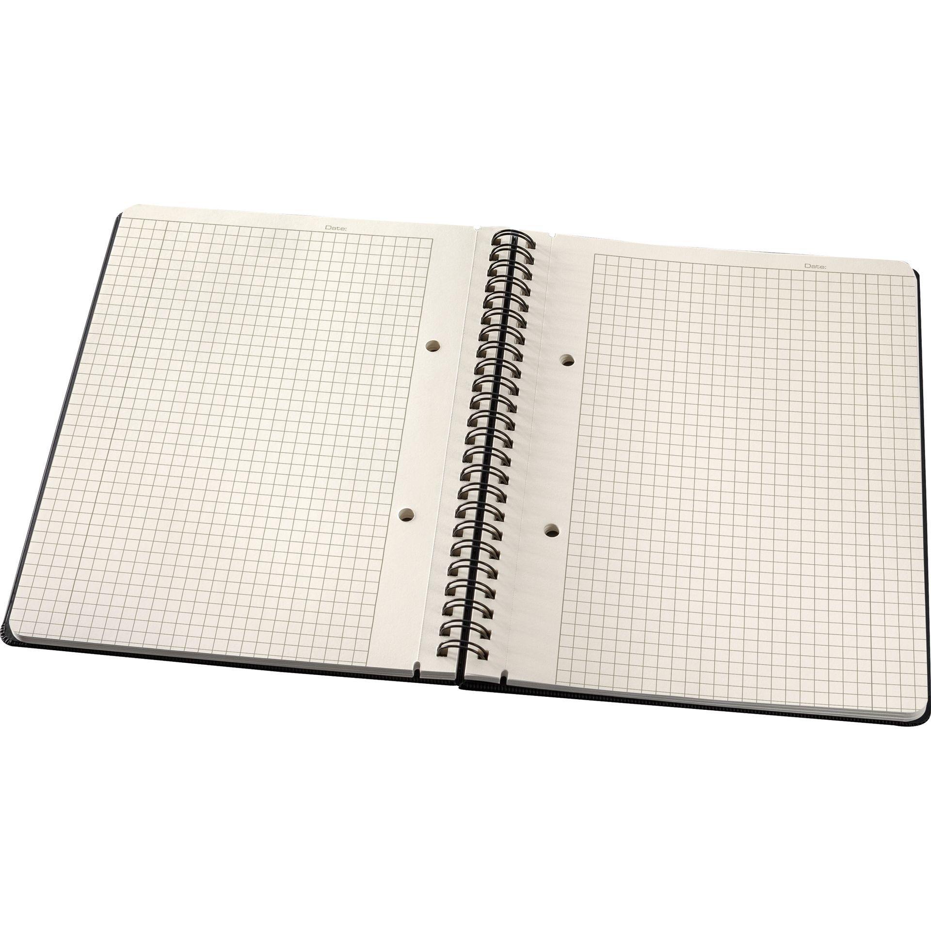 Collegeblock Conceptum Hardcover A4 kariert 80g sw
