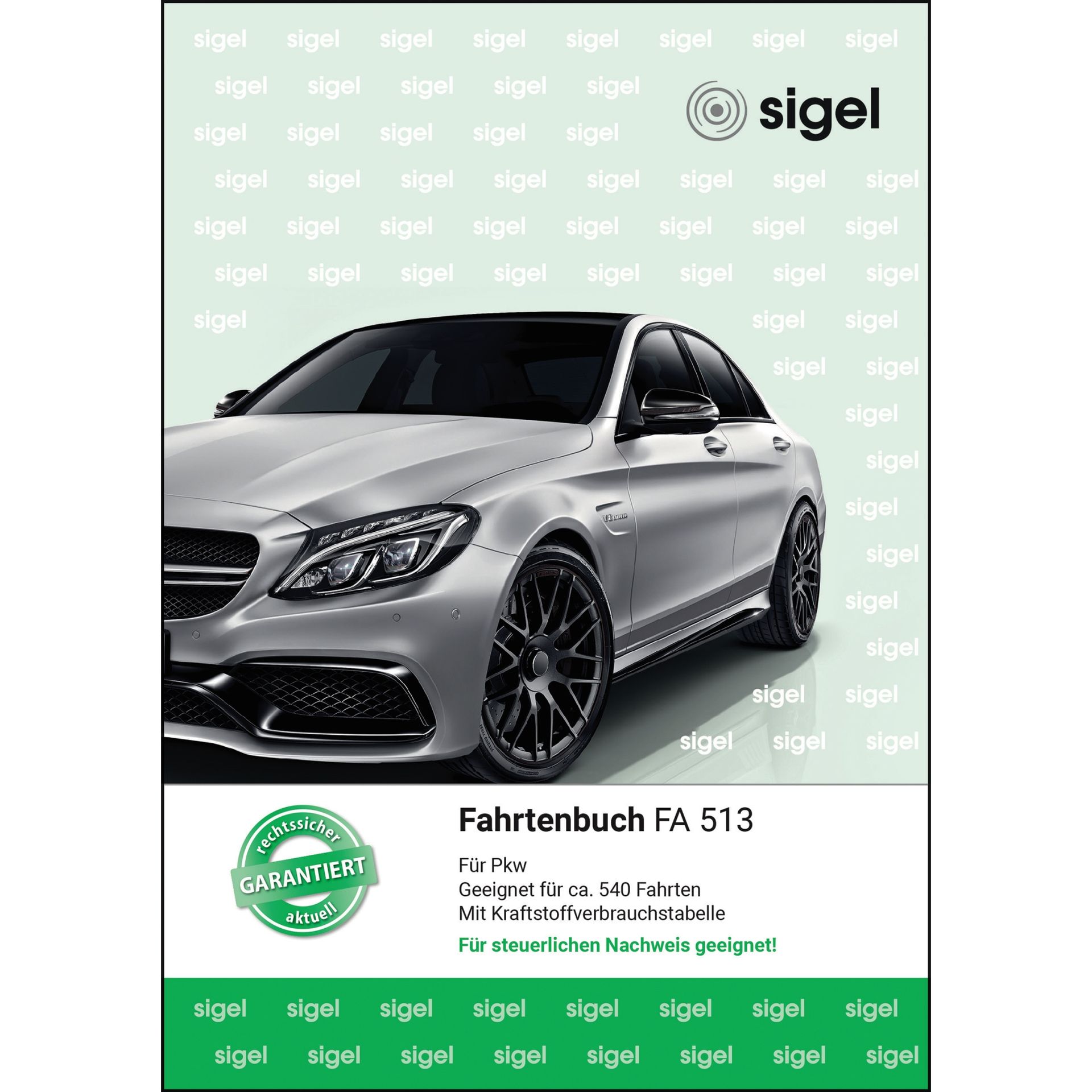 Fahrtenbuch PKW DIN A5 32Blatt