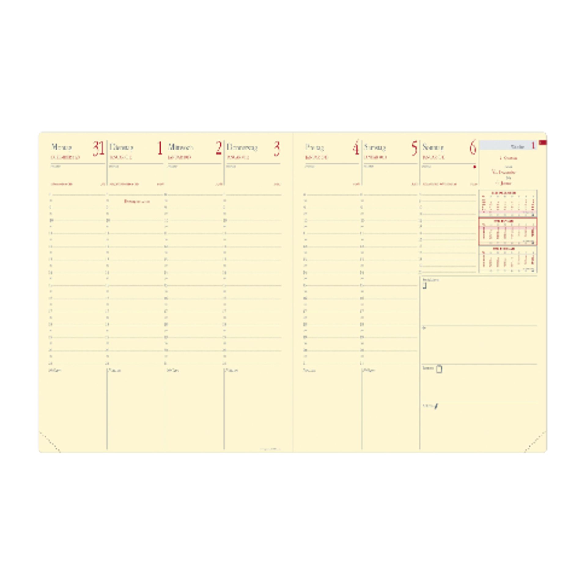 Buchkalender  Eurequart Club sw