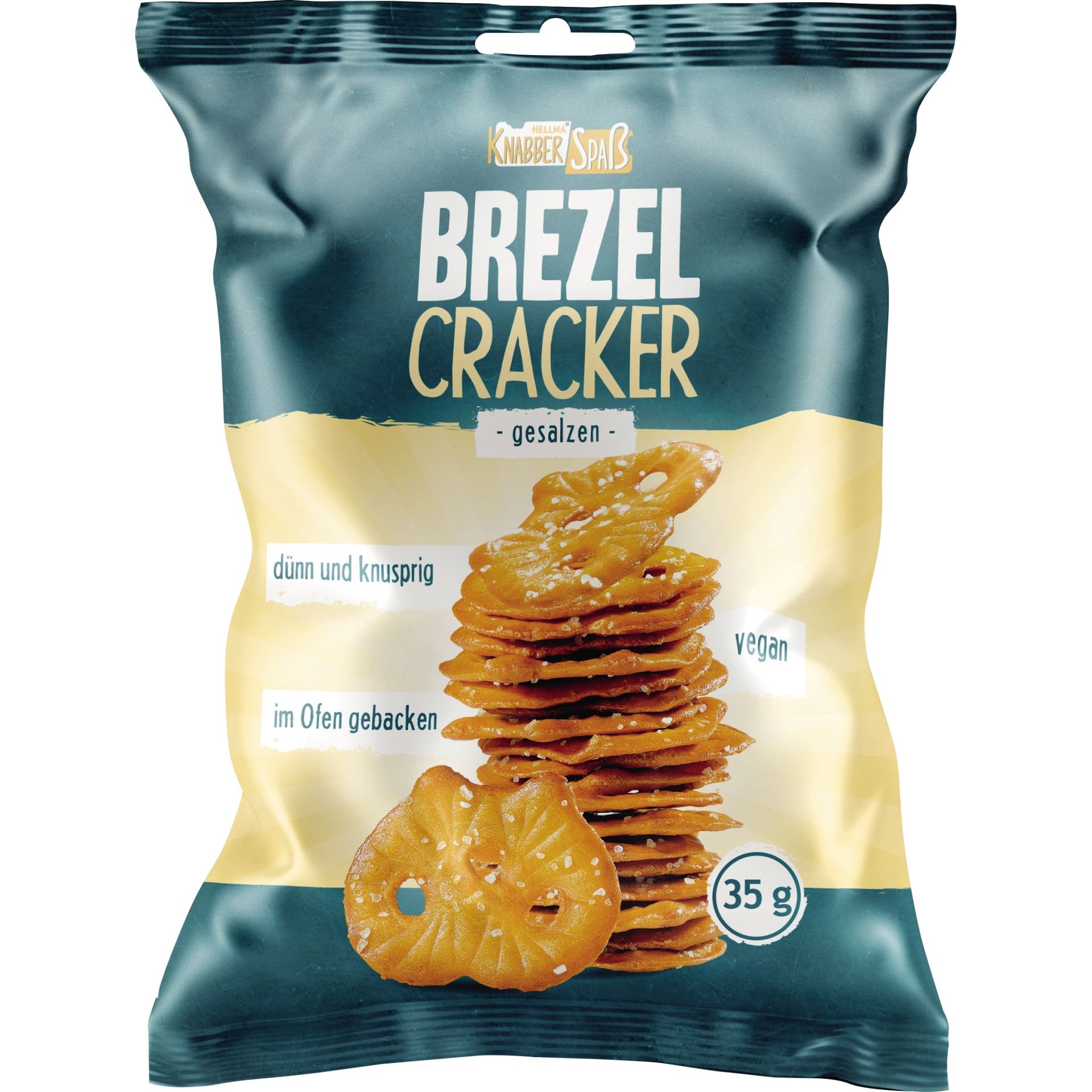 Brezel Cracker VEGAN 35g 28 St./Pack