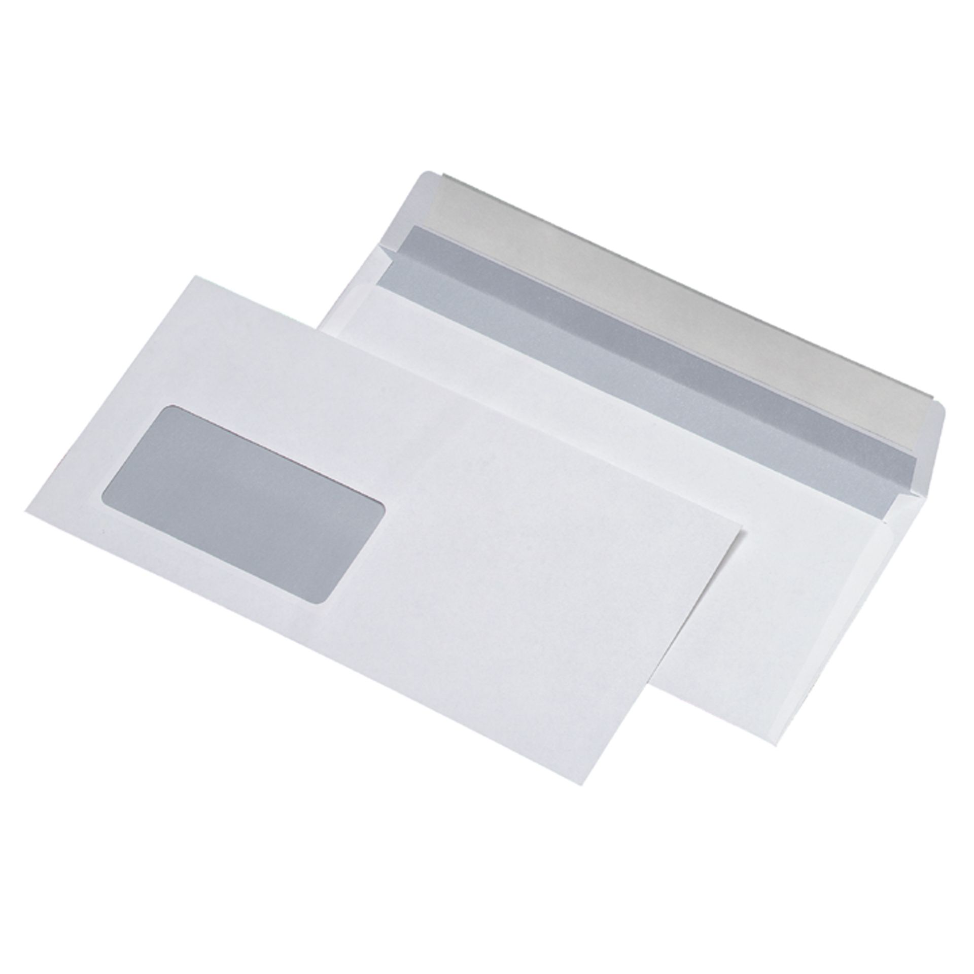 Briefumschlag DL hk mF ws 1.000 St./Pack.