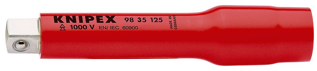 KNIPEX Verlängerung mit Innen- / Außenvierkant 3/8" 125 mm