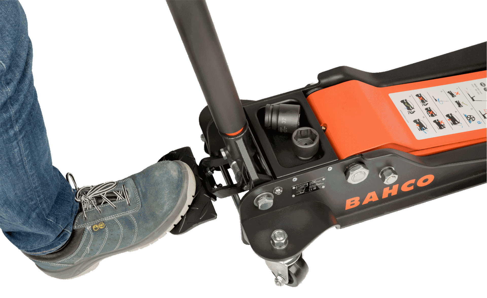 Bahco 3 T Wagenheber