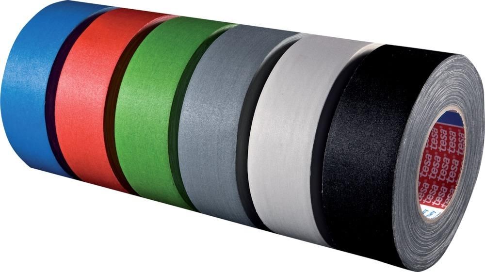 Tesaband 4671, 50mx50mm, schwarz-matt