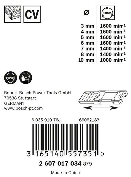 Bosch 7-tlg. Holzbohrer-Set