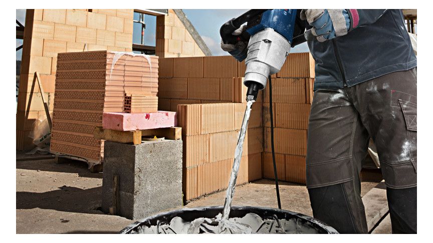 BOSCH Rührwerk + Rührkorb 160mm