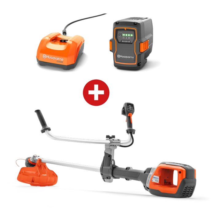 Husqvarna Akku-Motorsense 535iRXT inkl. Akku B330X und Ladegerät C750X