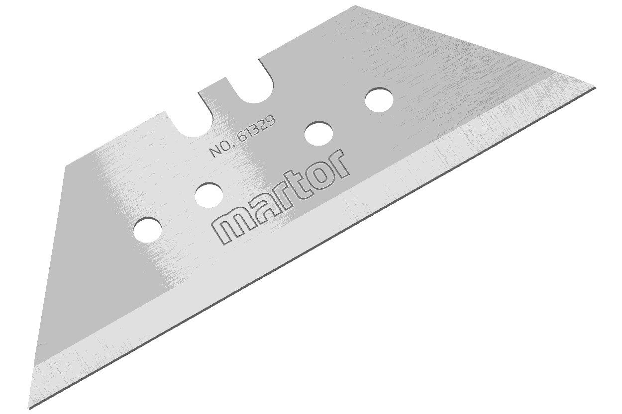 MARTOR Ersatzklinge TRAPEZKLINGE 61329 Breitschliff | 10 Stück