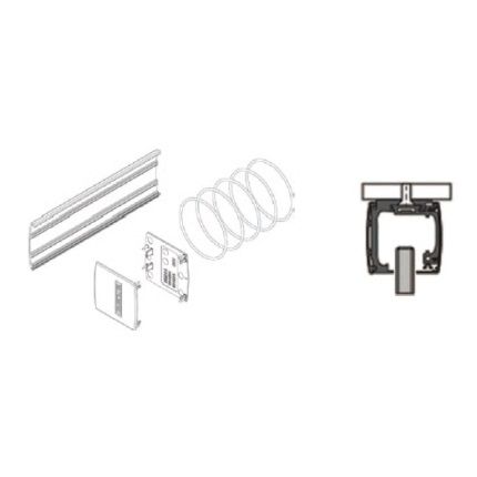 GEZE Abdeckprofil zu Set Levolan 60, 2050 mm