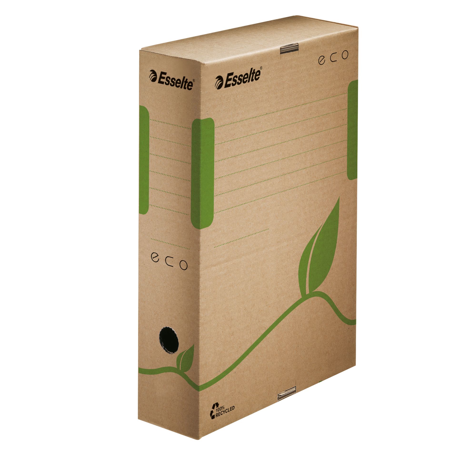 Archivbox ECO 8x32,7x23,3cm Karton naturbraun
