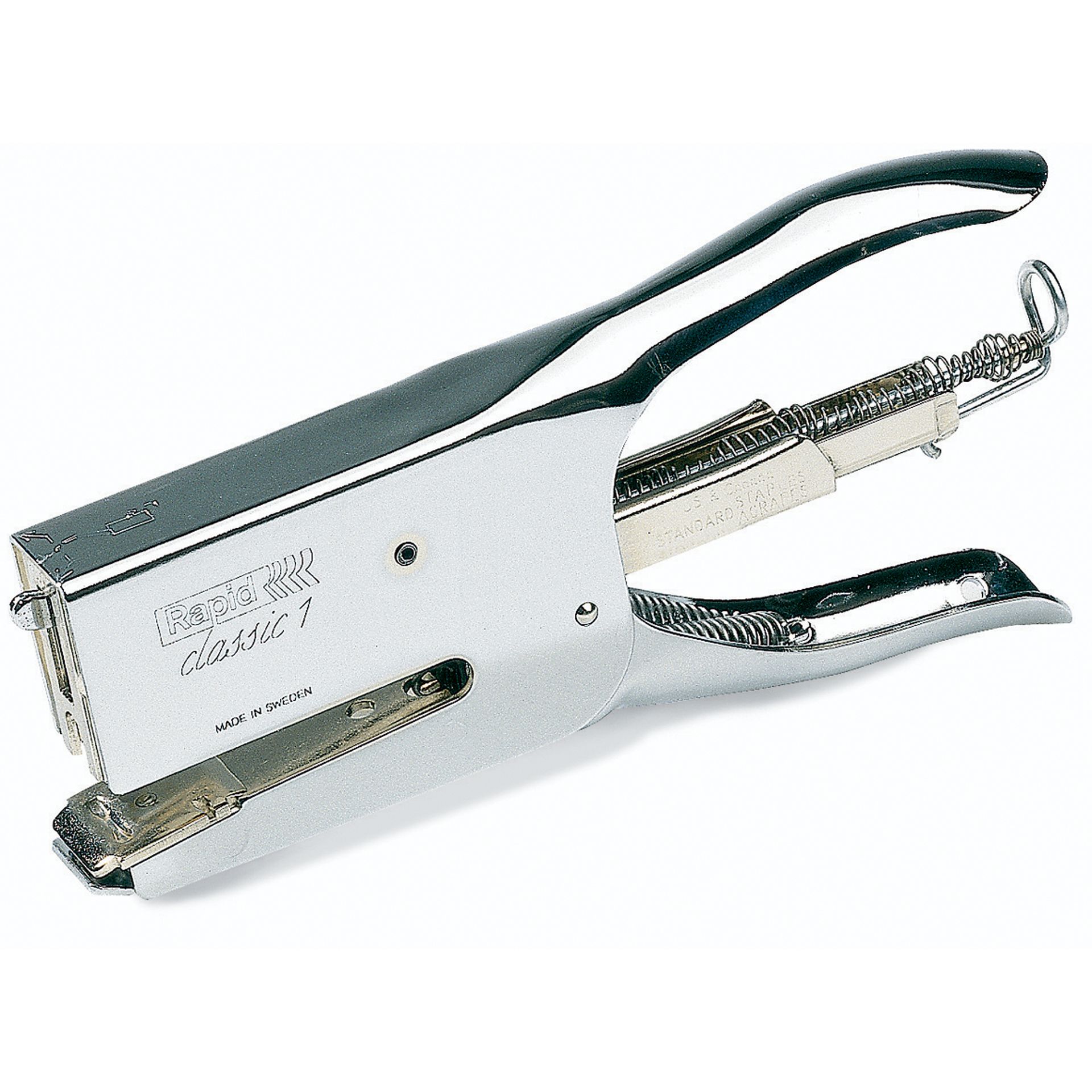 Heftzange K1 50Bl. 24/6-8cm Metall silber
