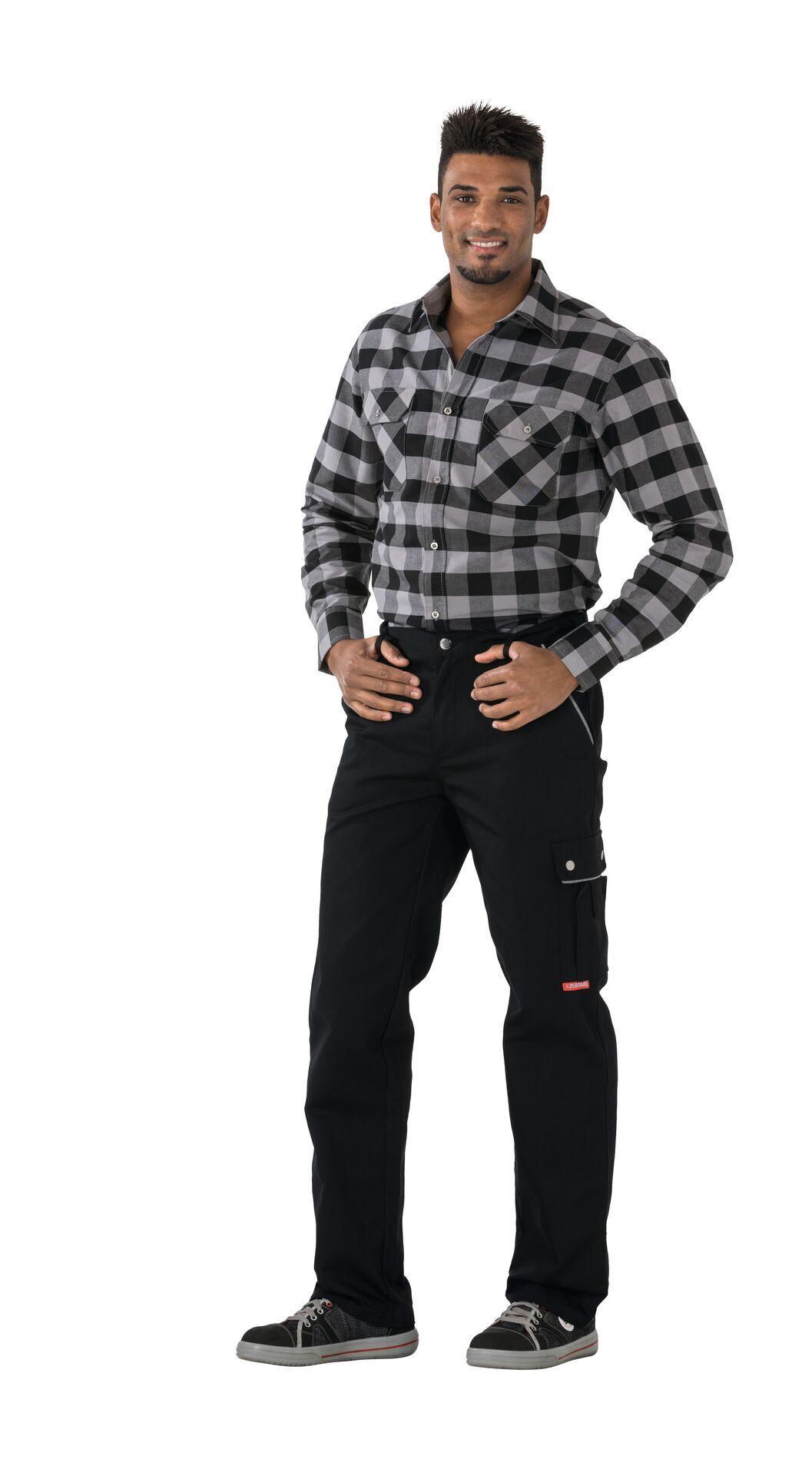 Planam Thermohose Canvas 320, Outdoor schwarz Gr. 24