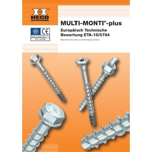 MULTI-MONTI-plus F 12,0 x 120, Senkkopf, T-Drive, verzinkt blau, A2K, 25 Stück, VARIANTA-Handwerkerverpackung