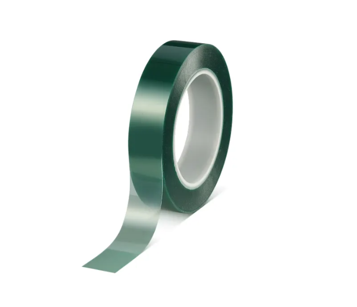 Tesa50600 PET-Abdeckband 220°C, 66mx50mm, grün-transparent