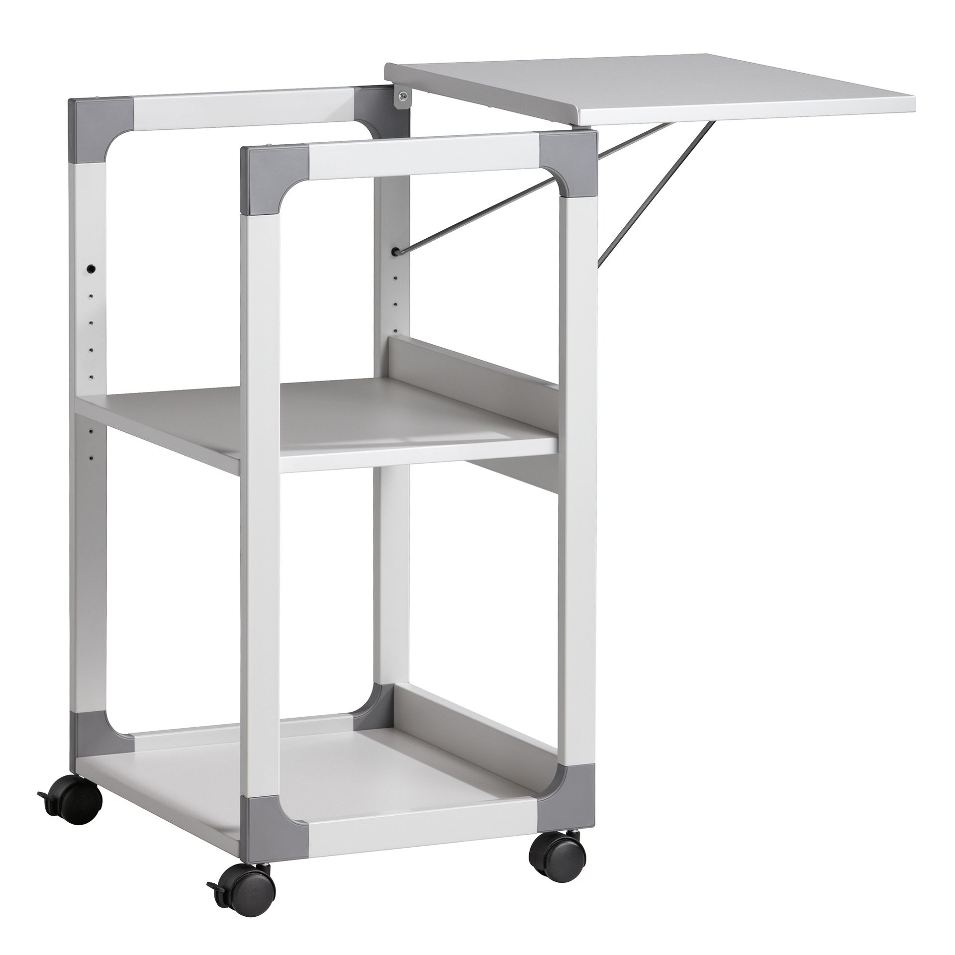 Bürowagen 508x432mm 3Böden grau