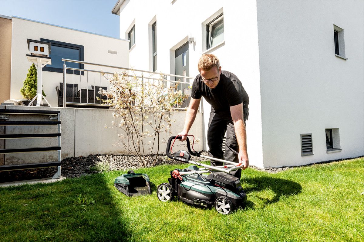Akku-Rasenmäher solo RM 36-18 LTX BL 36 Metaboohne Akku ohne Ladegerät Karton