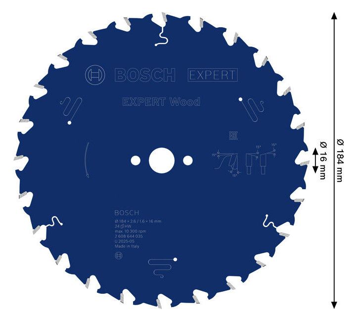 BOSCH HM-Kreissägeblatt, positiv