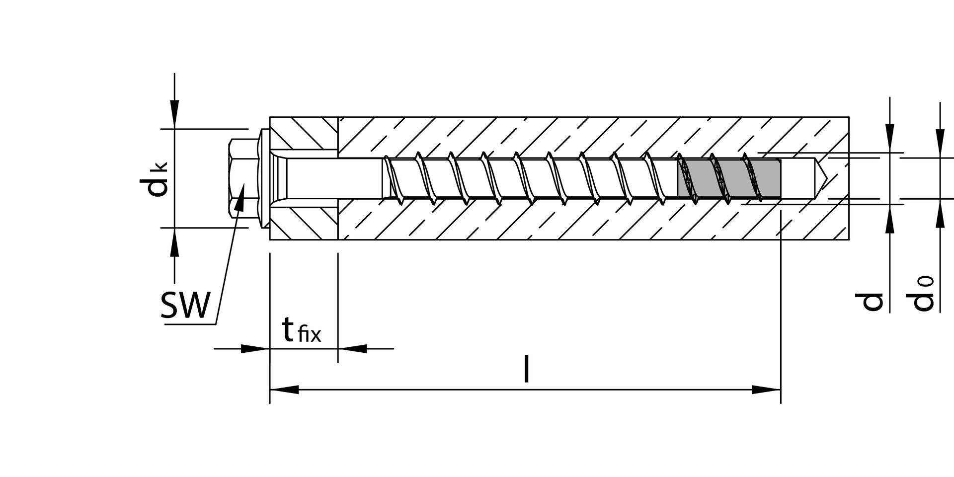 MULTI-MONTI-plus SS 10x95 Bet.Gew. Sechskantkopf