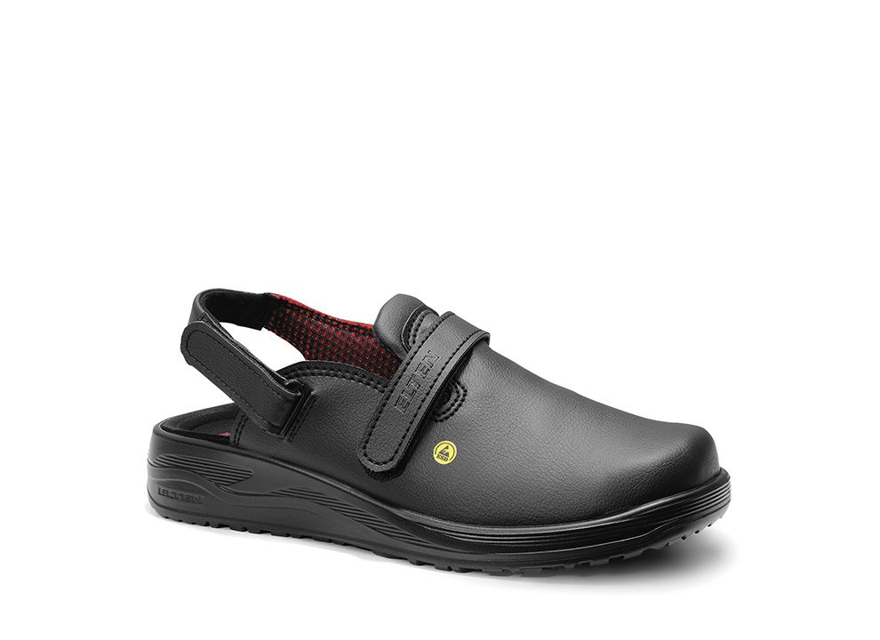 ELTEN MIA Sicherheitsclog SB ESD, Schwarz, Gr. 35