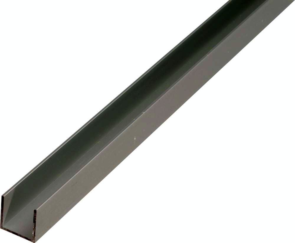 Alu-U-Profil 2000/10x8mm silberfarbig GAH Alberts