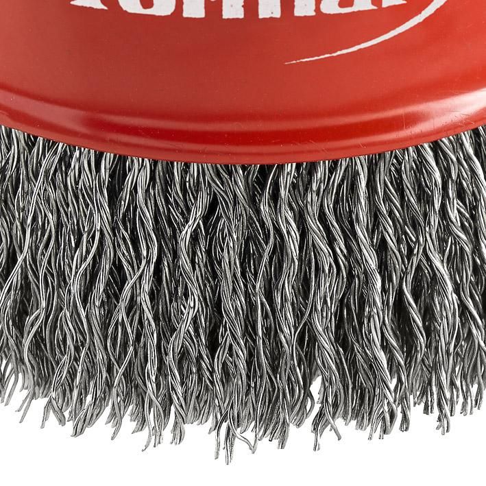 Topfbürste Longlife StahlM14 gewellt 60x mm FORMAT