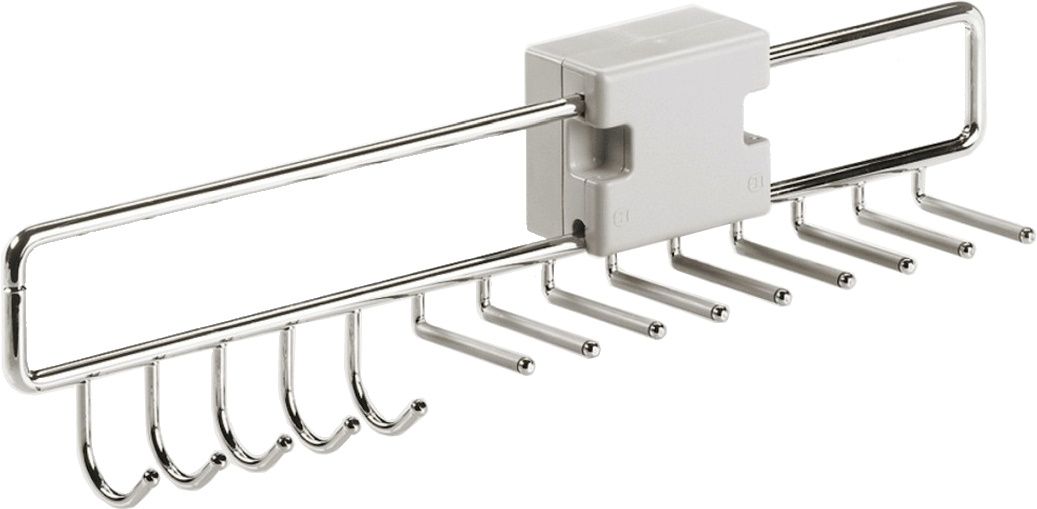 HETTICH Ausziehbarer Krawatten- & Gürtelhalter