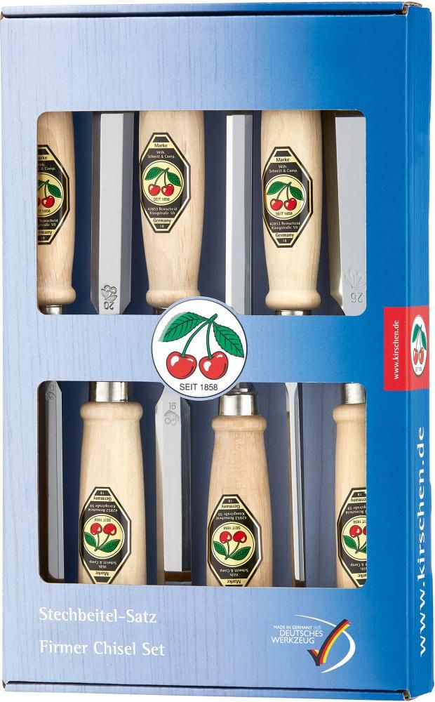 KIRSCHEN Stechbeitel-Satz 6-teiligim Karton