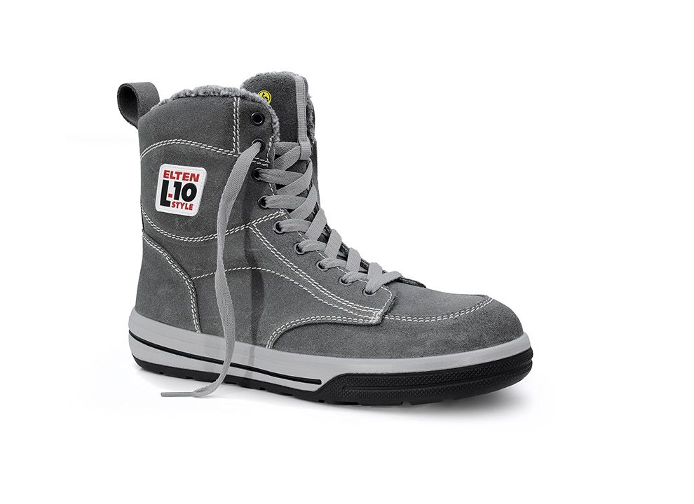 ELTEN DESPERADO Sicherheitsstiefel High S3 ESD, Grau, Gr. 44