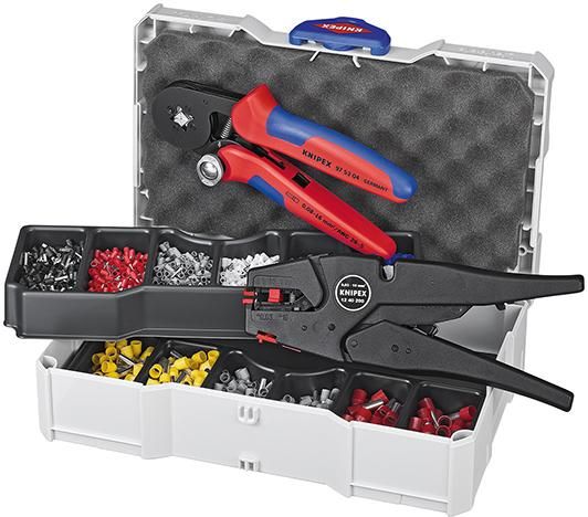 Aderendhülsen-Sortiment 4-kant 1250-teilig KNIPEX