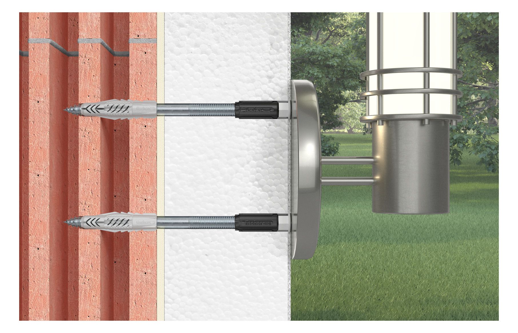 FISCHER Abstandsmontagesystem