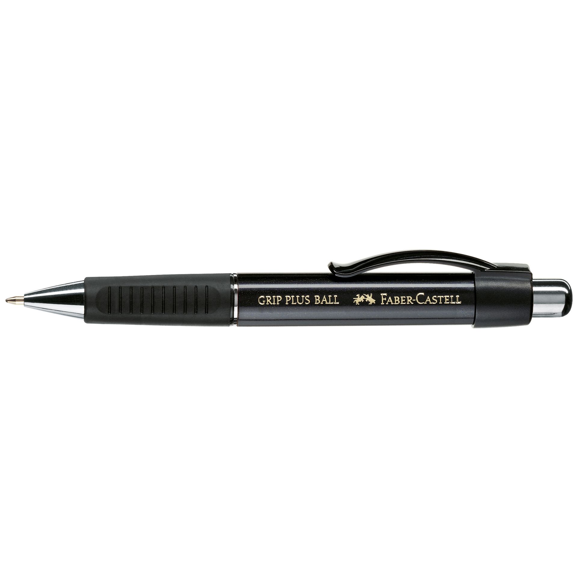 Kugelschreiber GRIP PLUS BALL M metallic-schwarz