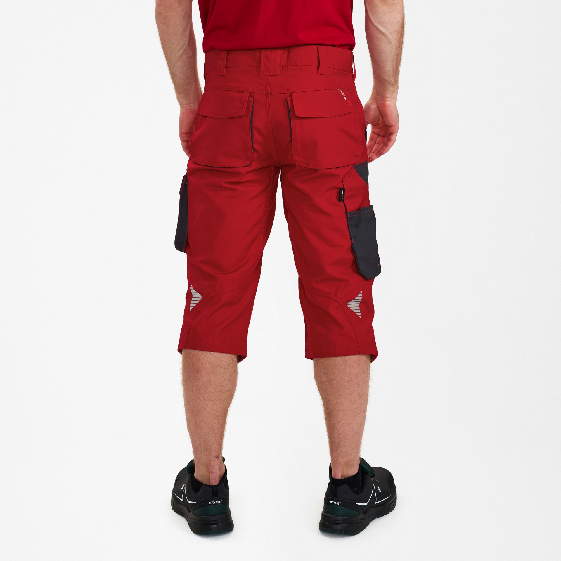 Galaxy 3/4-Hose Tomato Red/Anthrazit Grau, Gr. 64