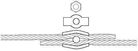 Simplexklemmen (SB) galZn 2,0mmx15 M4 a 2Stk PÖSAMO