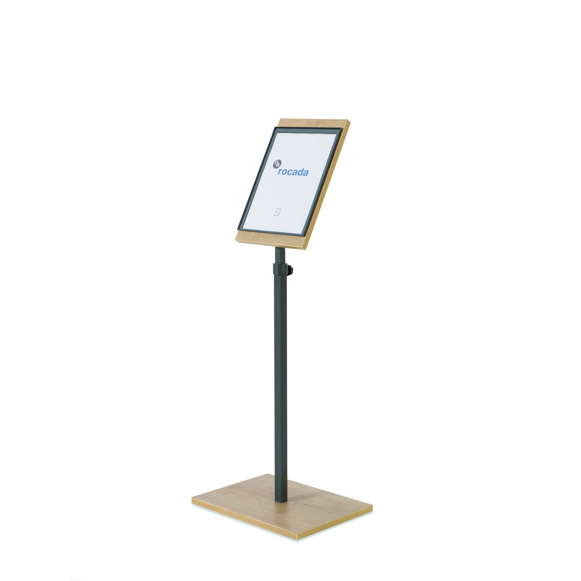 Infodisplay NAT0705 A4 132x40x30cm holz