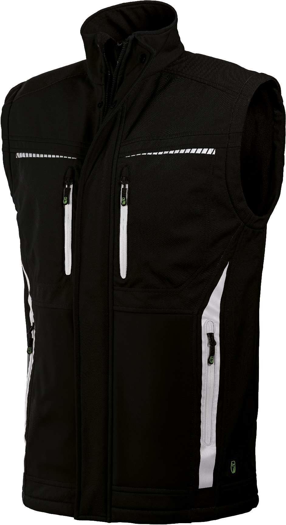 Softshell Bodywarmer Flex Line NEU, schwarz, Gr. 3XL Leibwächter FLEXB053XL