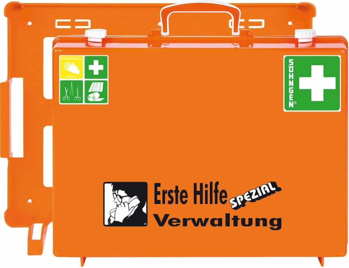 ErsteHilfe-Koffer SpezialMT-CD Verwaltung, orange