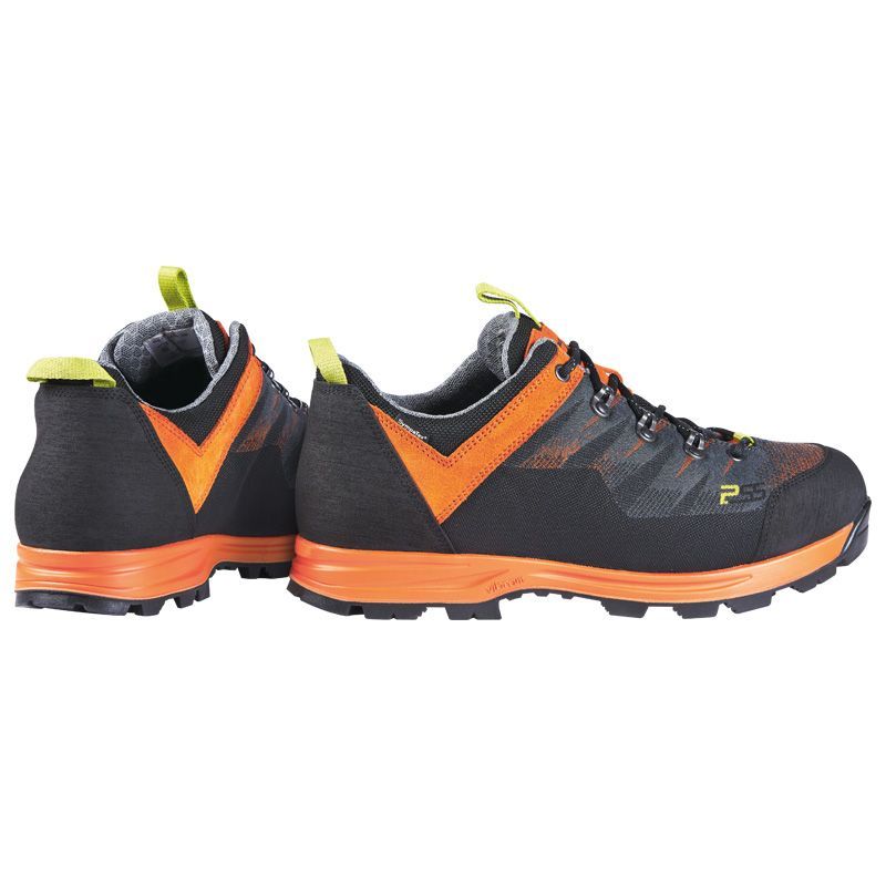 PSS Forstep® Grip STX Trekkingschuh low orange/schwarz - Gr. 44
