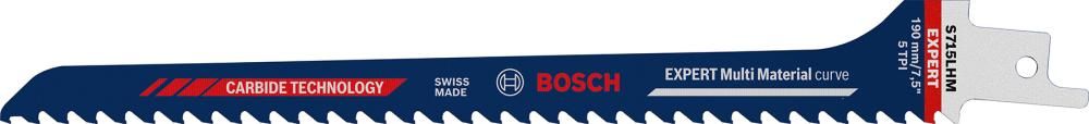 Säbelsägeblatt S715LHM EXPERT Bosch VE à 1 Stück Flexible f Wood and Metal