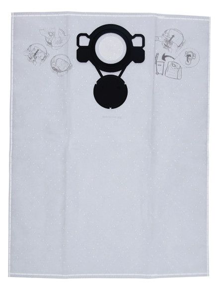 BOSCH Vliesfiltersack, (5 Stück)