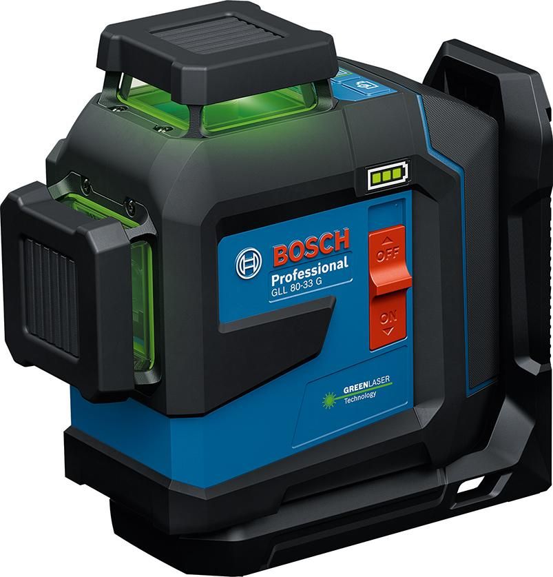 Linienlaser Set GLL 80-33 G Bosch mit LB10 + DK20 +BA3.7VXL