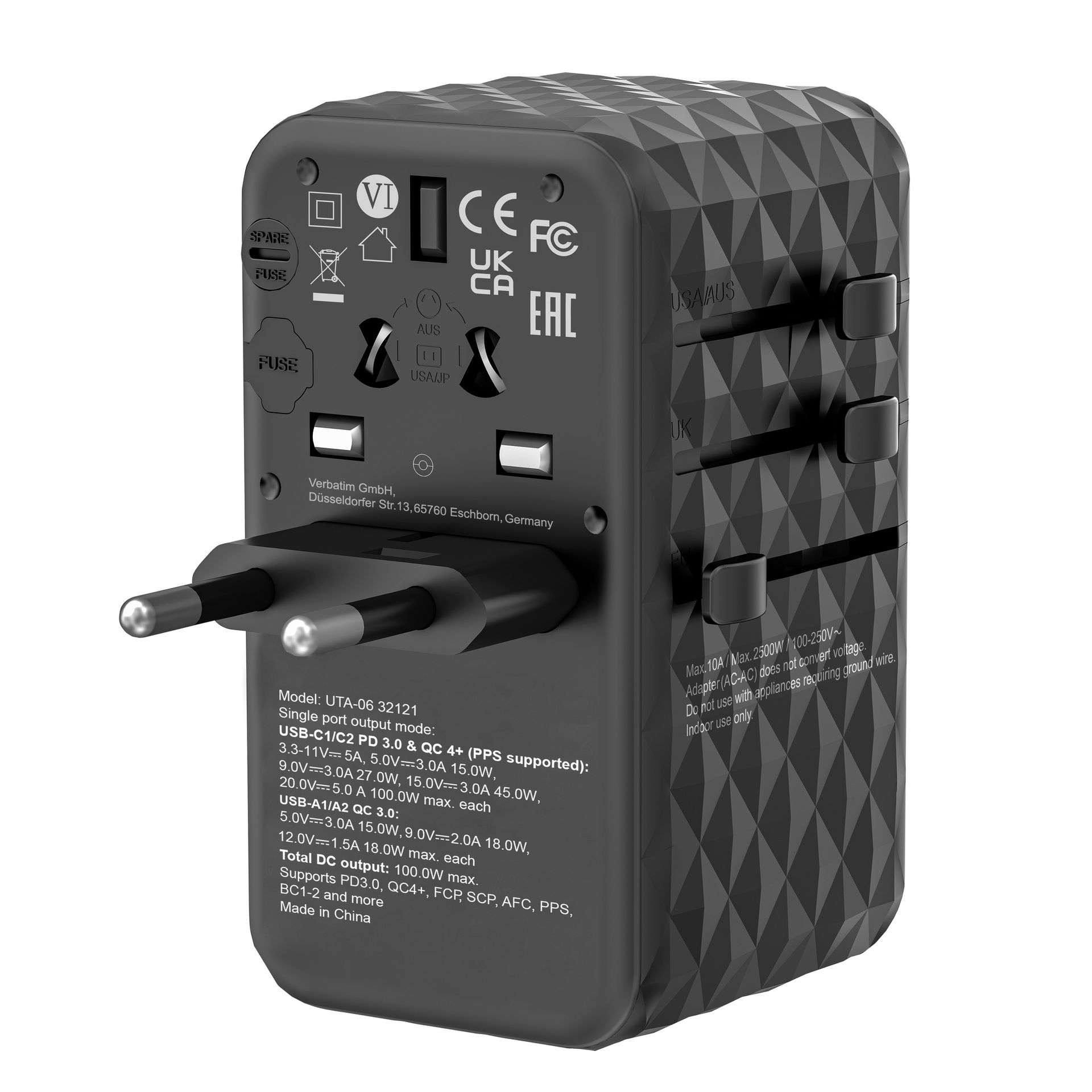 Ladegerät Universal Travel 100W